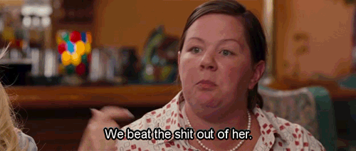 Melissa Mccarthy GIF. Film Gifs Filmsterren Melissa mccarthy Bruidsmeisjes 