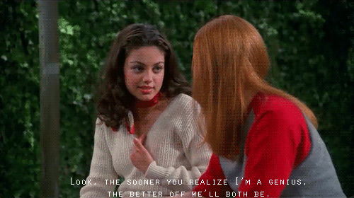 Mila Kunis GIF. Gifs Filmsterren Mila kunis Hete meisje 