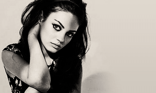 Mila Kunis GIF. Gifs Filmsterren Mila kunis Lisa frank 
