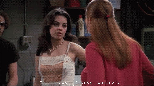 Mila Kunis GIF. Gifs Filmsterren Mila kunis Schattige Milena 