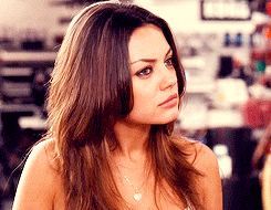 Mila Kunis GIF. Gifs Filmsterren Mila kunis Jeugd Baywatch 