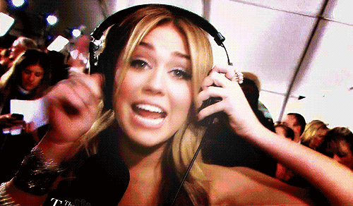 Artiesten Miley cyrus Gifs thumbs up 