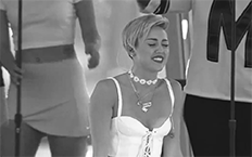 Miley Cyrus GIF. Artiesten Schattig Miley cyrus Gifs Zwart en wit 