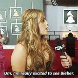 Miley Cyrus GIF. Artiesten Miley cyrus Gifs Gelukkig Wenk 