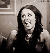 Miley Cyrus GIF. Artiesten Hannah montana Miley cyrus Gifs Verwonderd Pruik 