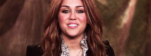 Artiesten Miley cyrus Gifs opgewonden gelukkig 