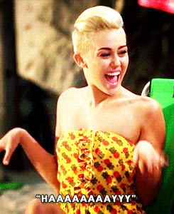 Miley Cyrus GIF. Liefde Artiesten Miley cyrus Gifs Reblog Diva Miley 23 Miley ray cyrus Orgulho 