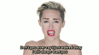Artiesten Miley cyrus Gifs wrecking ball 