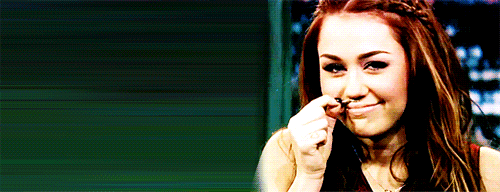 Artiesten Miley cyrus Gifs hart ily hou van je 