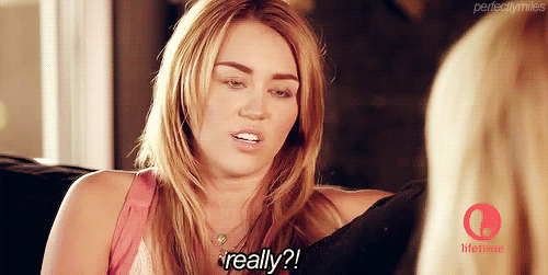Artiesten Miley cyrus Wow Gifs verwonderd snik 