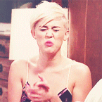 Miley Cyrus GIF. Artiesten Hannah montana Miley cyrus Gifs Geschokt Verwonderd 