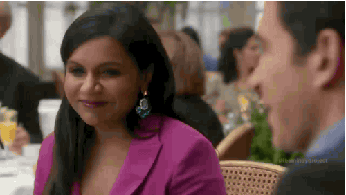 Mindy Kaling GIF. Flirten Gifs Filmsterren Mindy kaling Onhandig Geslacht The mindy project Mindy lahiri 