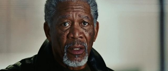 Morgan Freeman GIF. Gifs Filmsterren Morgan freeman Vreemd 