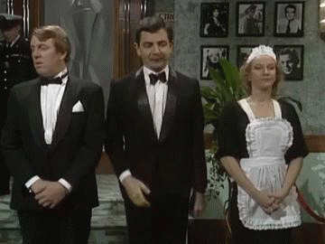 Films en series Mr Bean Gifs drums Chad Smith 