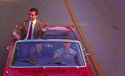 Auto Films en series Mr Bean Gifs qa 