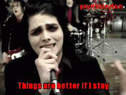 My Chemical Romance GIF. Artiesten My chemical romance Gifs Gerard manier Nme 