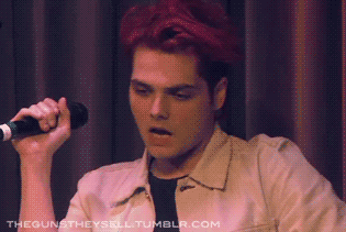 Artiesten My chemical romance Gifs beroemde laatste woorden 