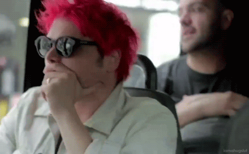 Artiesten My chemical romance Gifs gerard manier nemen 40 