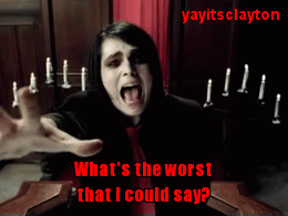 My Chemical Romance GIF. Artiesten My chemical romance Gifs Gerard manier De geest van jou 