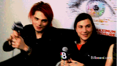 Artiesten My chemical romance Gifs gerard manier de zwarte parade 