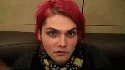 Artiesten My chemical romance Gifs gerard manier frank iero het gaat niet goed met mij 