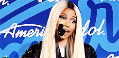 Nicki Minaj GIF. Televisie Artiesten Tv Gifs Nicki minaj Geschokt American idol Afgod Reality tv 