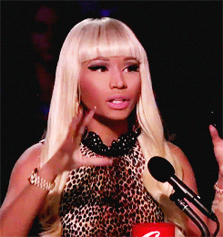 Nicki Minaj GIF. Artiesten Gifs Nicki minaj Onschuldig Die mij 