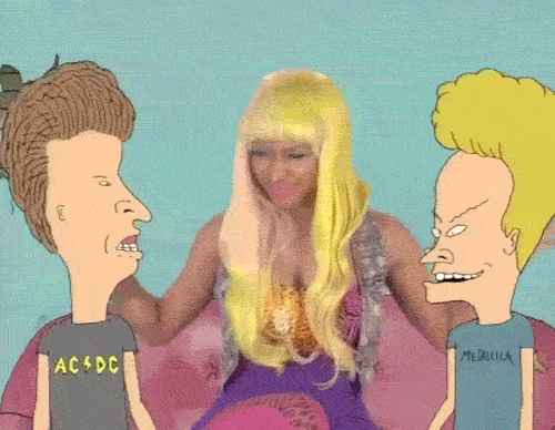 Boos Artiesten Gifs Nicki minaj gefrustreerd 