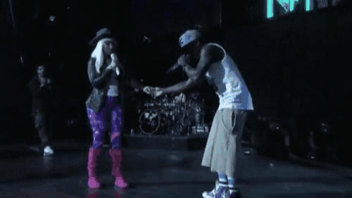 Dansen Artiesten Gifs Nicki minaj BET Awards 