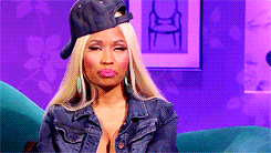 Nicki Minaj GIF. Artiesten Makeup Gifs Nicki minaj 