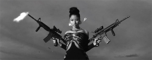 Beroemdheden Artiesten Gifs Nicki minaj super bass 
