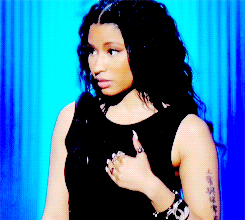 Nicki Minaj GIF. Artiesten Gifs Nicki minaj Wat Houding Schaduw 