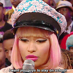 Nicki Minaj GIF. Artiesten Sexy Gifs Nicki minaj Brutaal American idol 