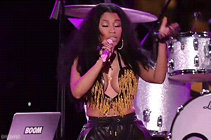 Nicki Minaj GIF. Artiesten Gifs Nicki minaj Anaconda Nyfw Alexander wang 