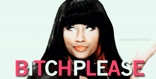 Artiesten Gifs Nicki minaj lachend lach 