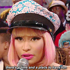 Nicki Minaj GIF. Muziek Artiesten Doei Gifs Nicki minaj Reacties Gtfo Eruit te komen 