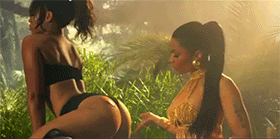 Nicki Minaj GIF. Artiesten Gifs Nicki minaj Onhandig 