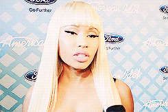 Nicki Minaj GIF. Artiesten Gifs Nicki minaj Brutaal Houding 