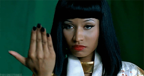 Artiesten Gifs Nicki minaj muziekvideo kruipen nerd 
