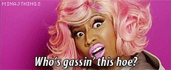 Nicki Minaj GIF. Artiesten Gifs Nicki minaj Wat American idol Afgod 
