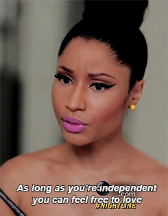 Artiesten Gifs Nicki minaj 