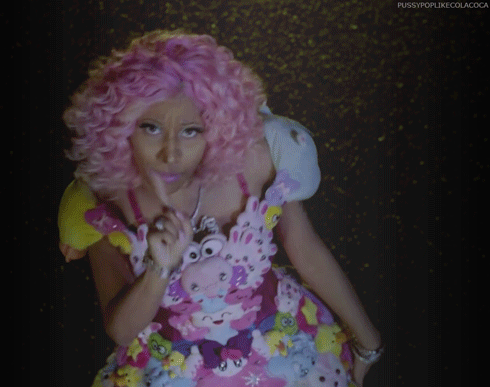 Artiesten Gifs Nicki minaj buit verdovend middel eersteklas illest 
