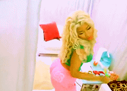 Nicki Minaj GIF. Artiesten Gifs Nicki minaj Geen Het oneens zijn 