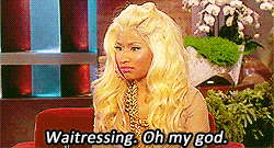Nicki Minaj GIF. Artiesten Gifs Nicki minaj 