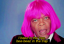 Nicki Minaj GIF. Artiesten Gifs Nicki minaj Frons Verdrietig Steenbolk 