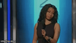 Nicki Minaj GIF. Beroemdheden Artiesten Gifs Nicki minaj Super bass 