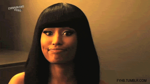 Artiesten Gifs Nicki minaj 