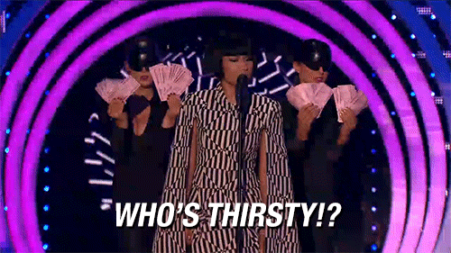 Beroemdheden Artiesten Gifs Nicki minaj super bass 