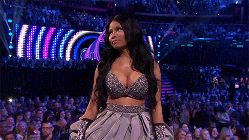 Artiesten Gifs Nicki minaj buit verdovend middel eersteklas illest 