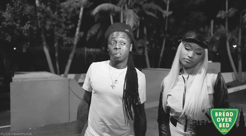 Artiesten Gifs Nicki minaj schaduw BET Awards 
